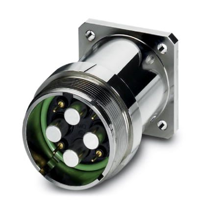 Phoenix Contact M58 Receptacle; SL-5EPWN8AWA00; Male; 6-Pin; N Key; Front Mount; Crimp Contacts